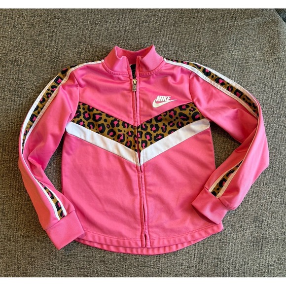 Nike Toddler Girls Full Zip Tracksuit Jacket - Picture 1 of 5